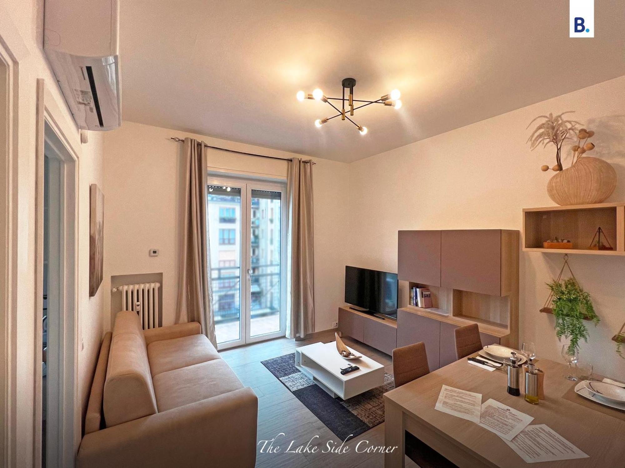 The Lake-Side Corner Apartment Como Exteriör bild